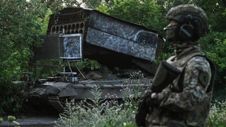 Карта спецоперации на Украине 14 августа