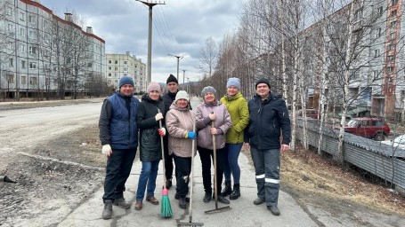 Тындинский округ отметил «Зеленую весну» субботником к 80-летию Победы