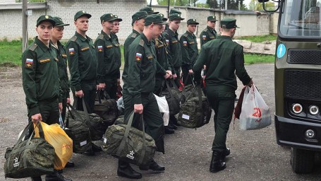 Минобороны РФ сообщило о завершении весеннего призыва на военную службу