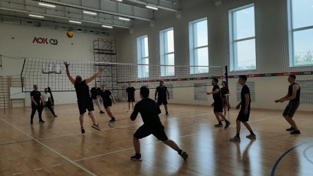 Волейбольные баталии в Тындинском подразделении ДВ УЦПК.