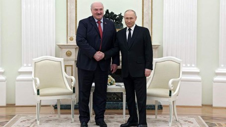 Лукашенко обсудил с Путиным вопросы безопасности