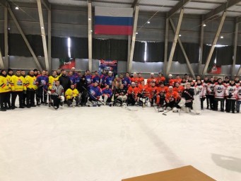 Соревнования по хоккею, посвящённые памяти Дениса Горбачёва.