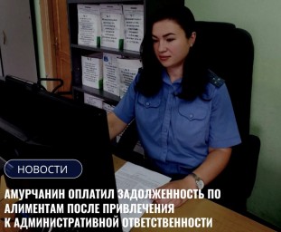 Судебные приставы взыскали алименты с уклониста в Тындинском районе