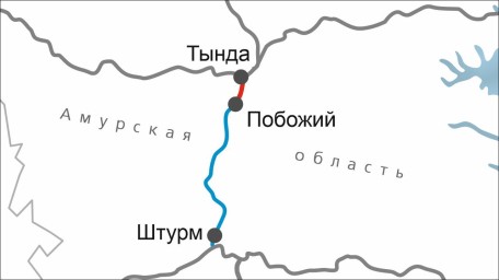 Подход к столице БАМа со стороны Транссиба стал двухпутным