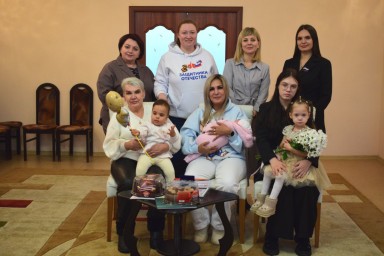 Торжественная регистрация рождения ребенка в Тынде