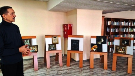 Творческая выставка читателя Сергея Кокоры
