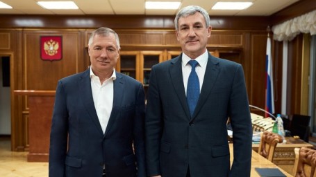 Василий Орлов встретился с зампредом Правительства РФ Маратом Хуснуллиным