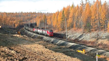 Поломка локомотива в Амурской области