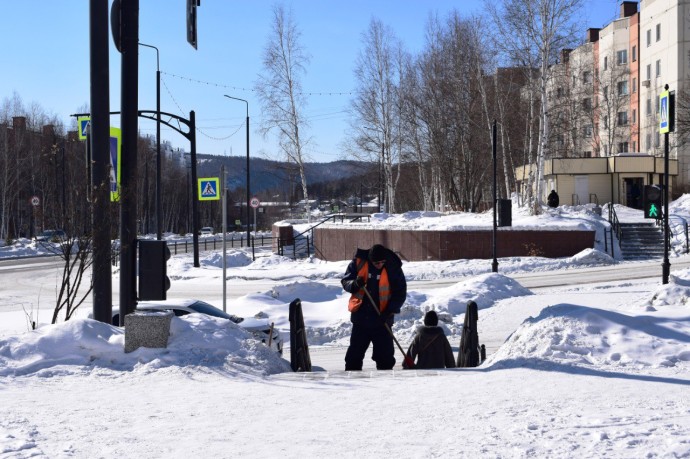 Ликвидация последствия снежного циклона