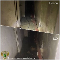 Тында: прокуратура навела порядок в подвале, устранив угрозу канализации