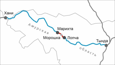 Открыли движение по новым путям на перегоне Марихта — Лопча