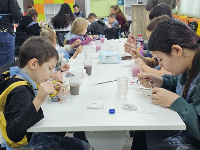 "Плед" дарит краски: Мастер-класс по росписи гипсовых фигурок "Плед" дарит краски: Мастер-класс по росписи гипсовых фигурок
