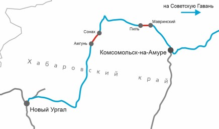 Открыли движение по вторым путям сразу на двух участках БАМа в Хабаровском крае