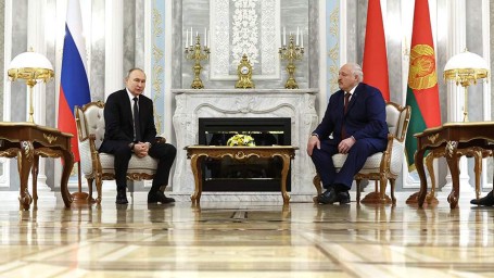 Путин назвал продуктивными переговоры с Лукашенко