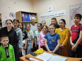 Тындинский КЦСОН: детям о вреде курения в рамках Всемирного дня отказа от курения