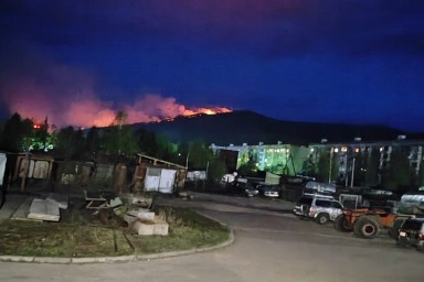 Возгорание в районе п. Юктали Тындинского округа возникло 27 мая, из-за сухой грозы