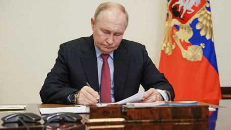 Путин подписал указ об осеннем призыве в Вооруженные силы РФ