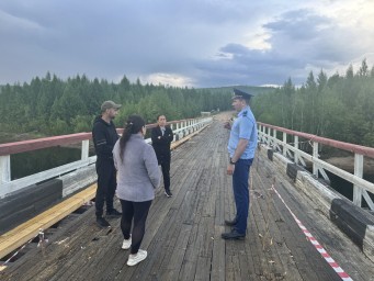 Прокуратура проводит проверку в связи с разрушением моста в Тындинском округе