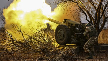 Карта спецоперации на Украине 25 января