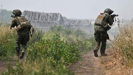 Карта спецоперации на Украине 1 августа