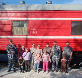 Дипкунский пожарный поезд: праздник для юных гостей