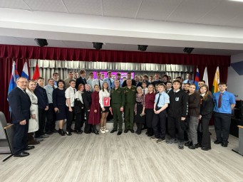 ​Классная встреча с участником СВО