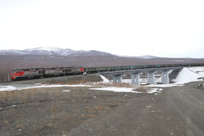 Отправили рекордный объем угля со станции Улак Отправили рекордный объем угля со станции Улак