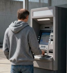 В Тынде мужчина украл деньги из банкомата