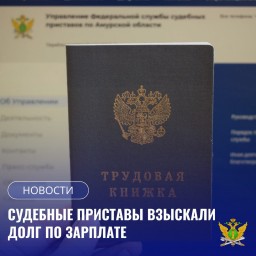 Судебные приставы по Тындинскому району взыскали долг по заработной плате