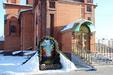 &laquo;Мы славим Тебя, Христос!&raquo;: Детский рождественский утренник в воскресной школе Тынды