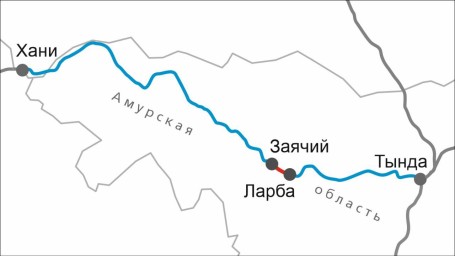 ​РЖД открыли движение на двух перегонах БАМа в Амурской области