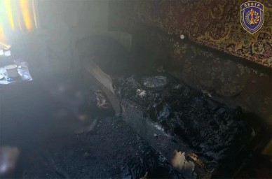 В Тындинском округе при пожаре в жилом доме погиб мужчина