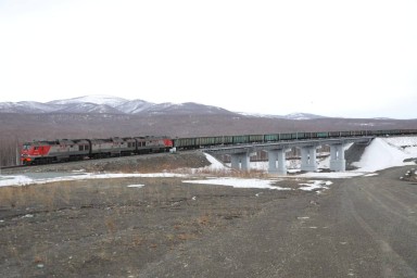 Отправили рекордный объем угля со станции Улак