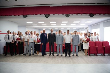 Губернатор Приамурья и глава РЖД посетили тындинский техникум железнодорожного транспорта