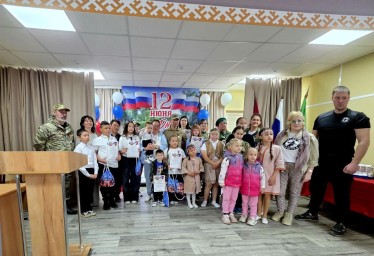 "Мой папа - герой": Праздник в Усть-Уркиме в честь отцов-героев СВО