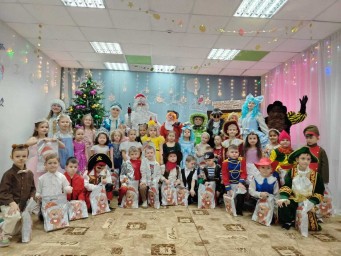 "Новогодние приключения Буратино" в Центре детского творчества!