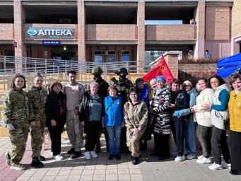 Благотворительная акция "Zа сVоих" в поддержку участников специальной военной операции.