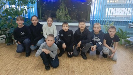 Живой уголок Центра детского творчества посетили дети из Первомайской школы.