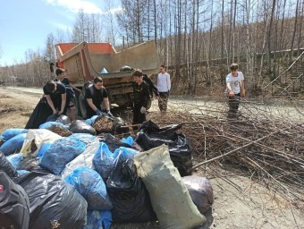 Поселки и села Тындинского округа присоединились к акции "Зеленая весна".