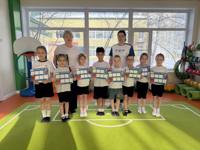 ​В детских садах нашего города кипит спортивная жизнь!