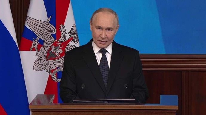 Выступление Путина на заседании коллегии Минобороны. Главное Выступление Путина на заседании коллегии Минобороны. Главное