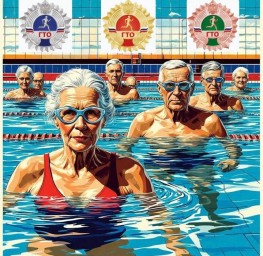 Новогодний заплыв ГТО для &laquo;серебряного возраста&raquo;!