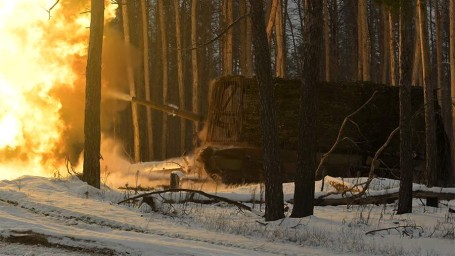 Карта спецоперации на Украине 27 января