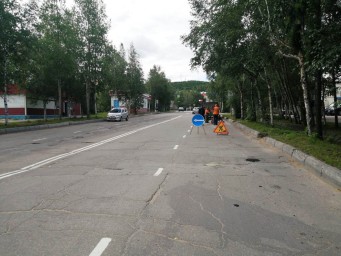 Ямочный ремонт городских дорог